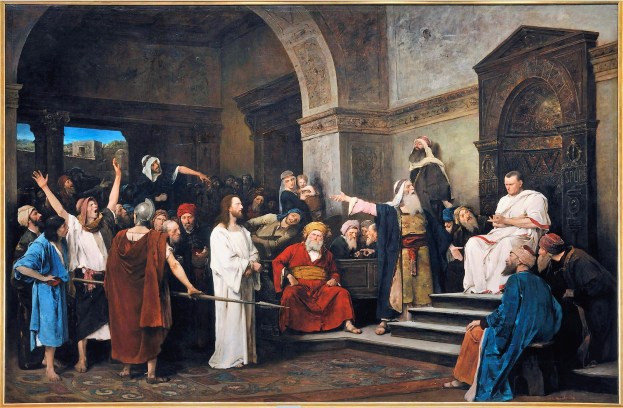 Munkacsy_-_Christ_in_front_of_Pilate